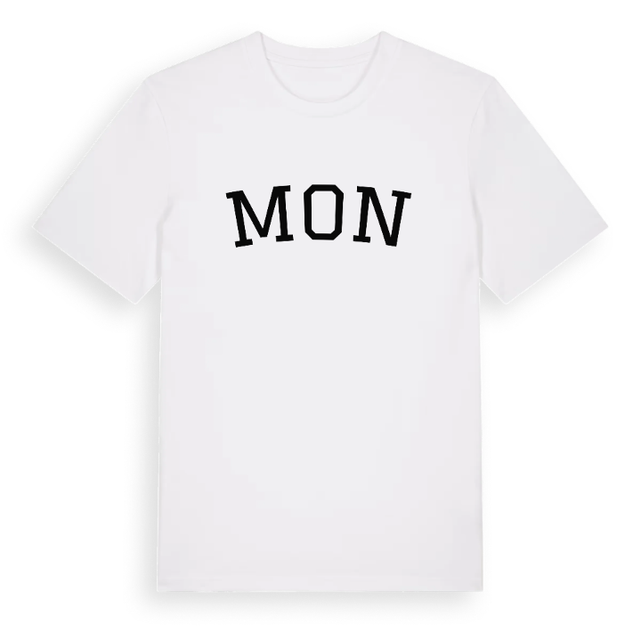 Mon böjd t-shirt – t-shirt, PinShirt
