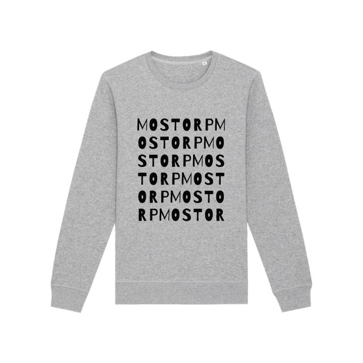 Mostorp sanaleikki -collegepaita – collegepaita, PinShirt