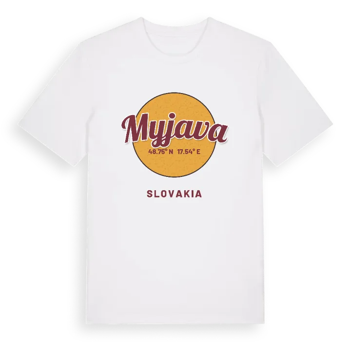 Myjava cirkel t-shirt – t-shirt, PinShirt