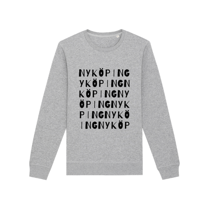 Nyköping sanaleikki -collegepaita – collegepaita, PinShirt