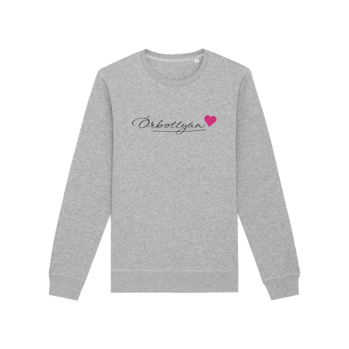 Őrbottyán sydän -collegepaita – collegepaita, PinShirt