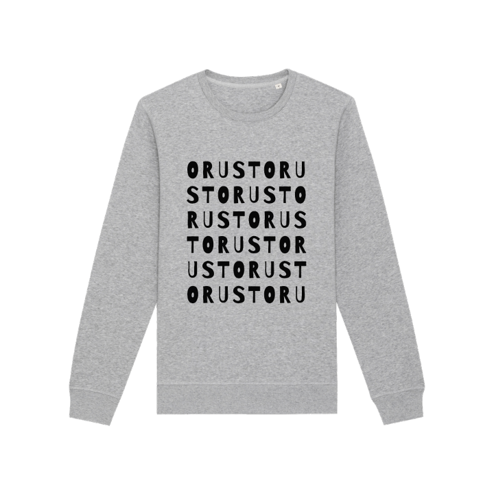 Orust sanaleikki -collegepaita – collegepaita, PinShirt