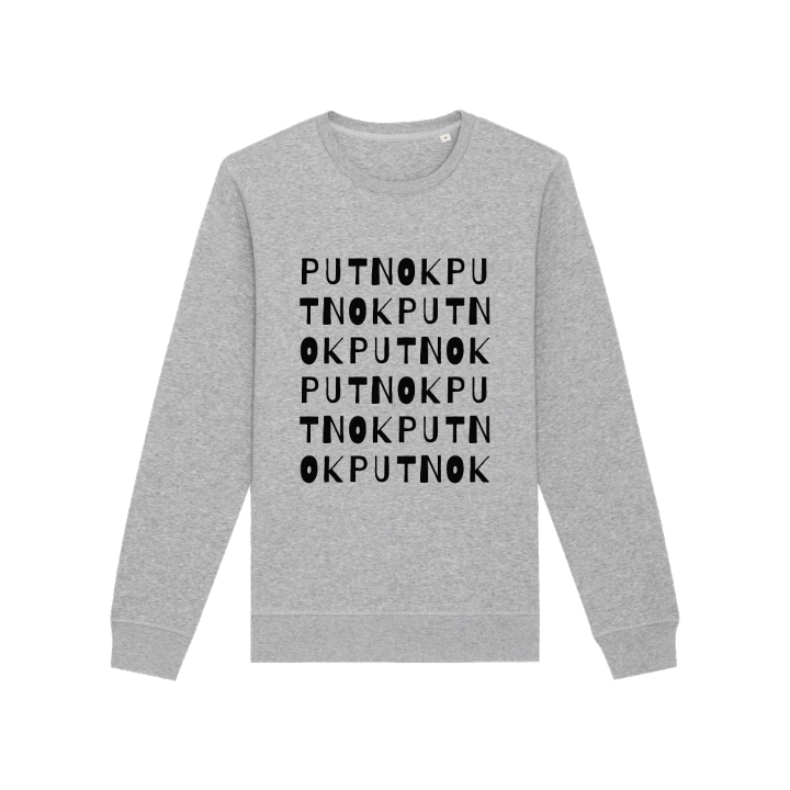 Putnok sanaleikki -collegepaita – collegepaita, PinShirt