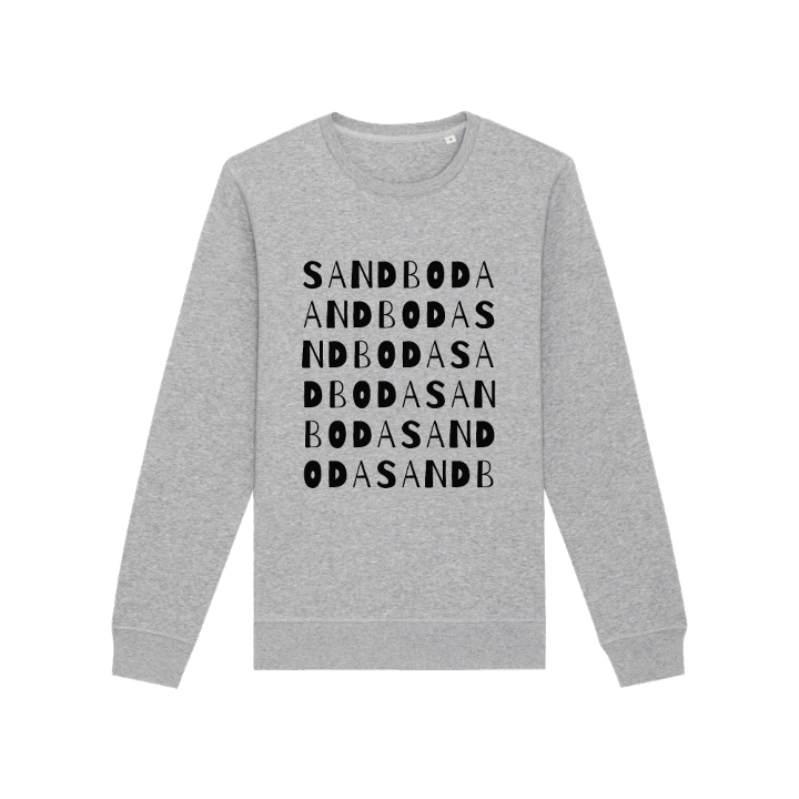 Sandboda sanaleikki -collegepaita – collegepaita, PinShirt