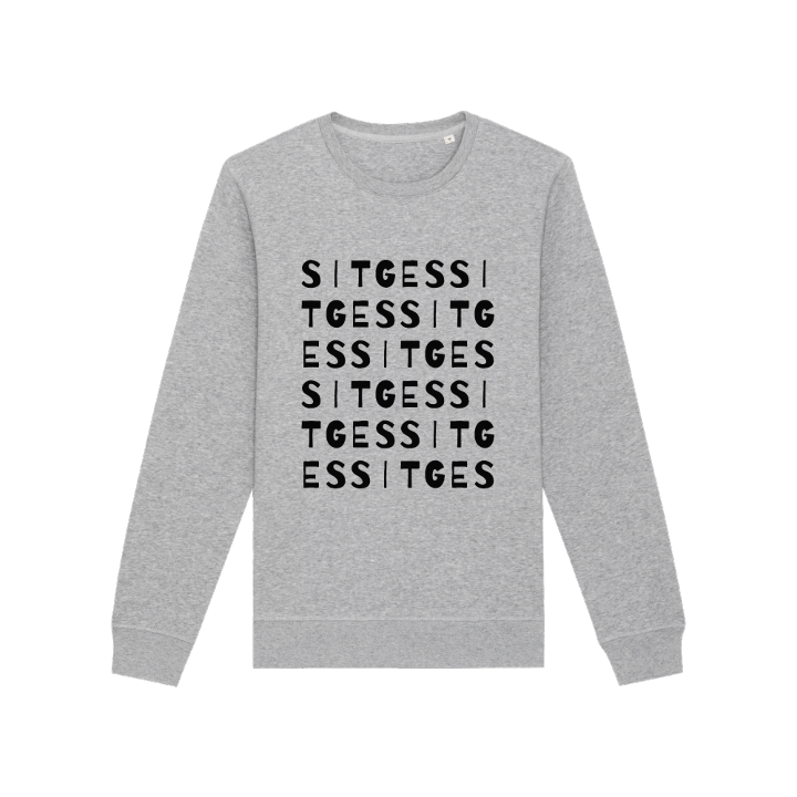 Sitges sanaleikki -collegepaita – collegepaita, PinShirt