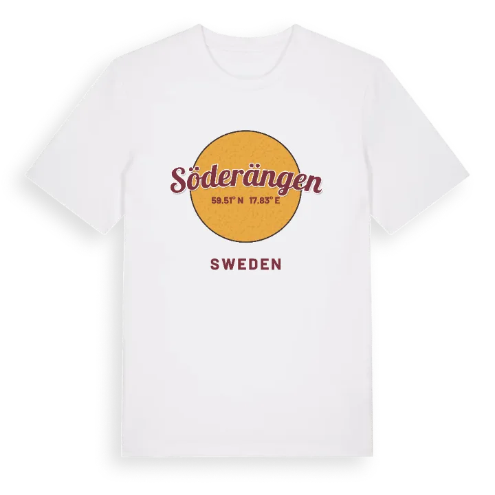 Söderängen cirkel t-shirt – t-shirt, PinShirt