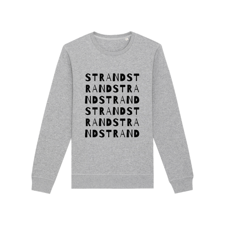 Strand sanaleikki -collegepaita – collegepaita, PinShirt