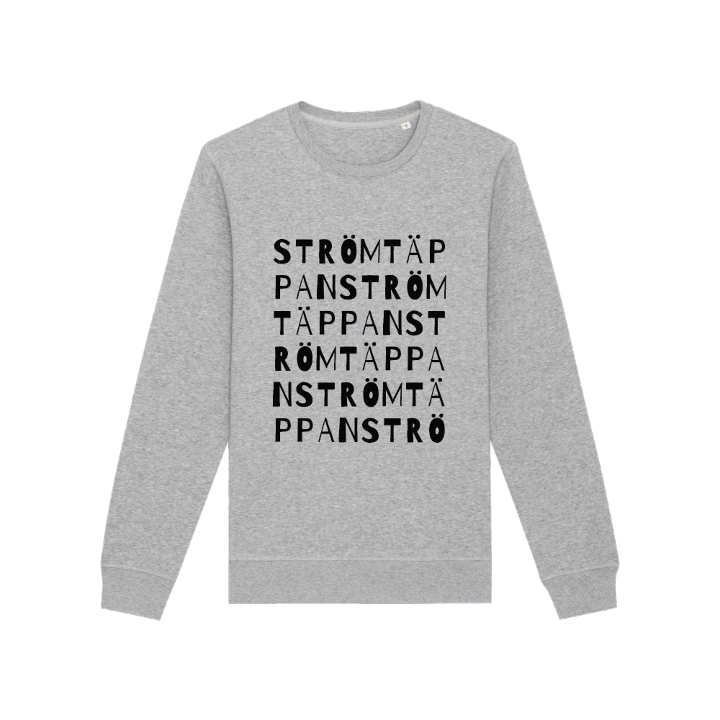 Strömtäppan sanaleikki -collegepaita – collegepaita, PinShirt