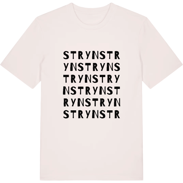 Stryn sanaleikki -t-paita – t-paita, PinShirt