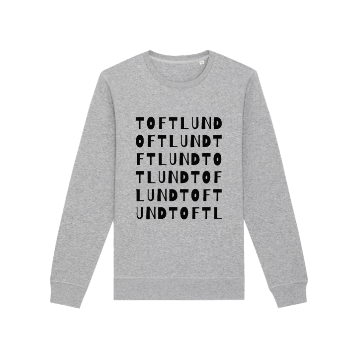 Toftlund sanaleikki -collegepaita – collegepaita, PinShirt