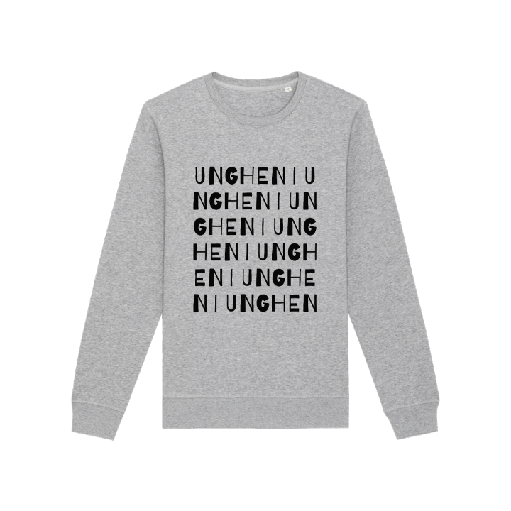 Ungheni sanaleikki -collegepaita – collegepaita, PinShirt
