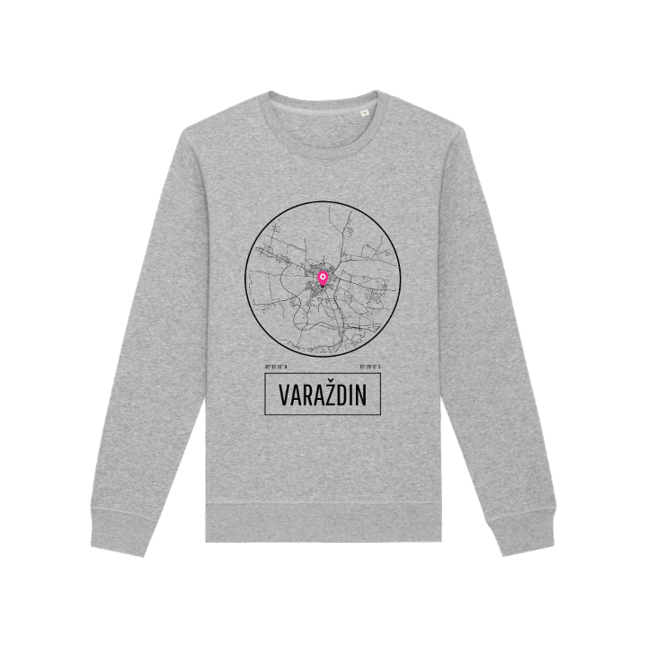 Varaždin -collegepaita – collegepaita, PinShirt