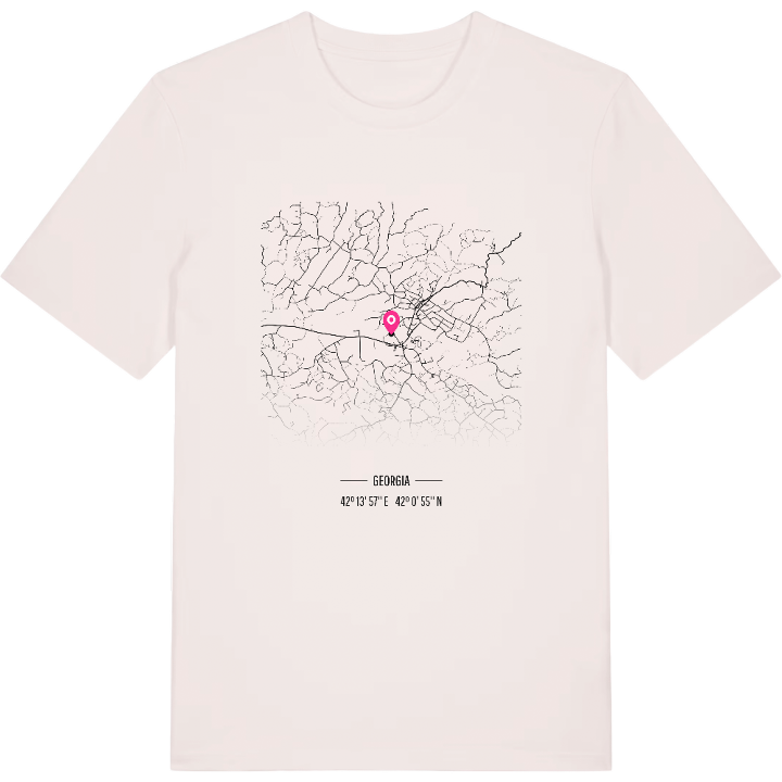 ჩოხატაური karta t-shirt – t-shirt från PinShirt