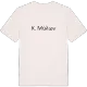 Κ. Μύλων fetstil t-shirt
