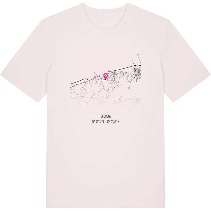 ჯურუყვეთის თემი karta t-shirt – t-shirt från PinShirt