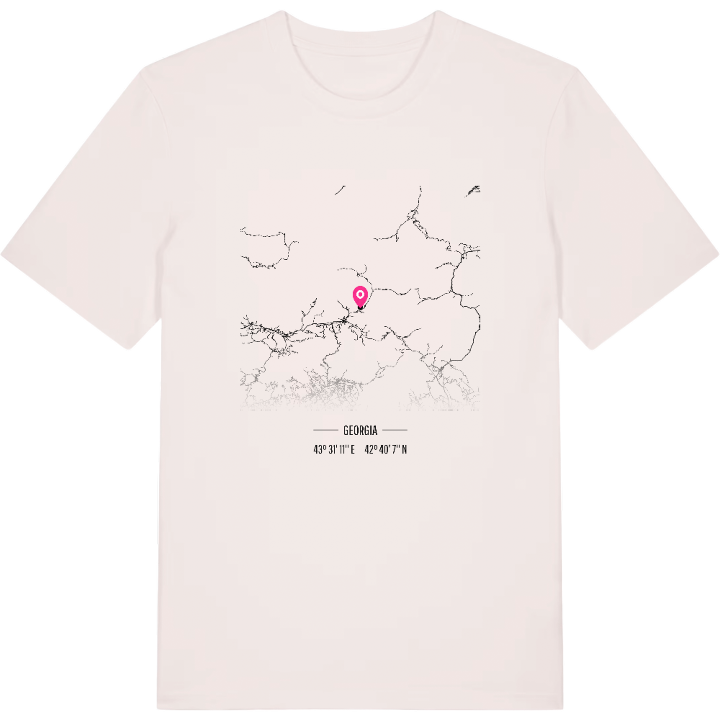 ონის მუნიციპალიტეტი karta t-shirt – t-shirt från PinShirt