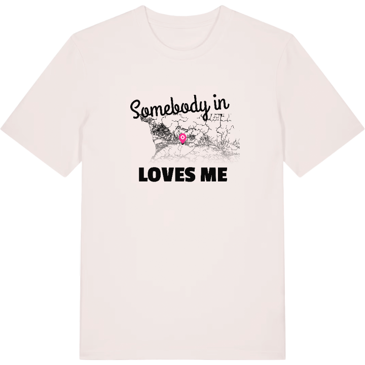 Någon i იმერეთი älskar mig t-shirt – t-shirt från PinShirt