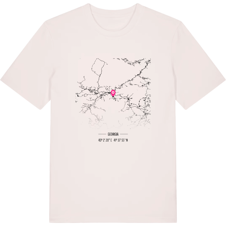 ახალციხის მუნიციპალიტეტი karta t-shirt – t-shirt från PinShirt