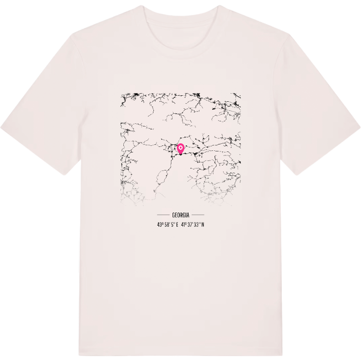 წალკის მუნიციპალიტეტი karta t-shirt – t-shirt från PinShirt