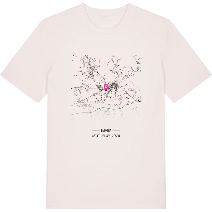 ქუთაისი karta t-shirt – t-shirt från PinShirt
