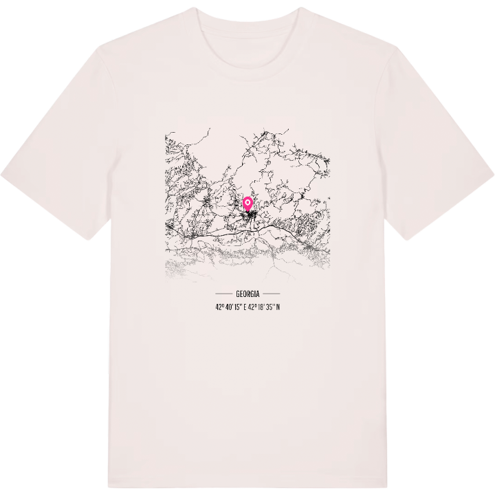 წყალტუბოს მუნიციპალიტეტი karta t-shirt – t-shirt från PinShirt