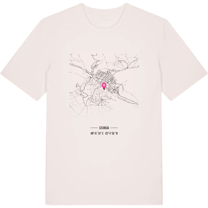 დუშეთი karta t-shirt – t-shirt från PinShirt