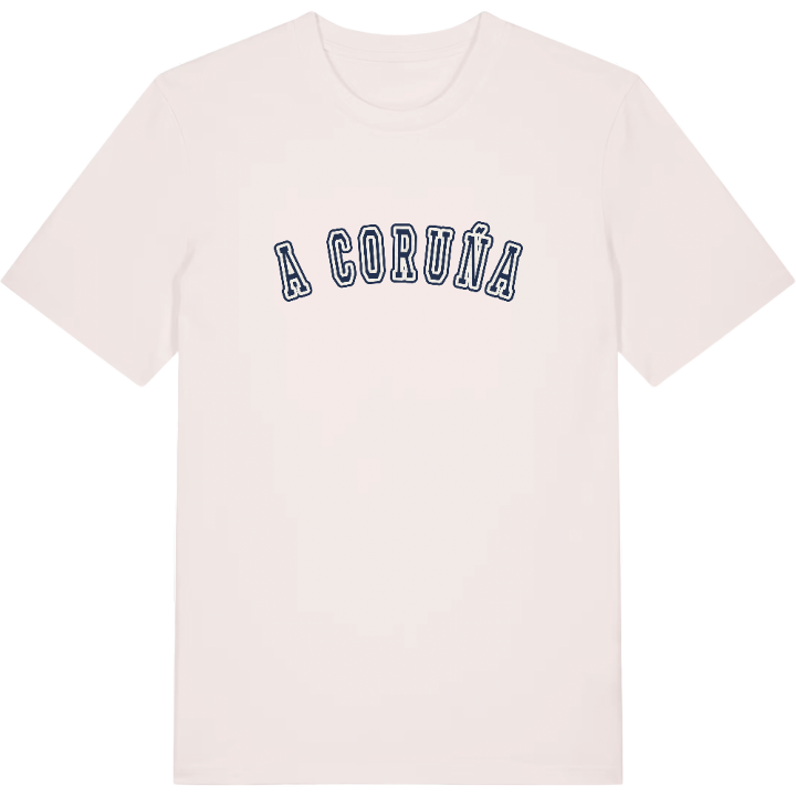 A Coruña college t-shirt – t-shirt från PinShirt