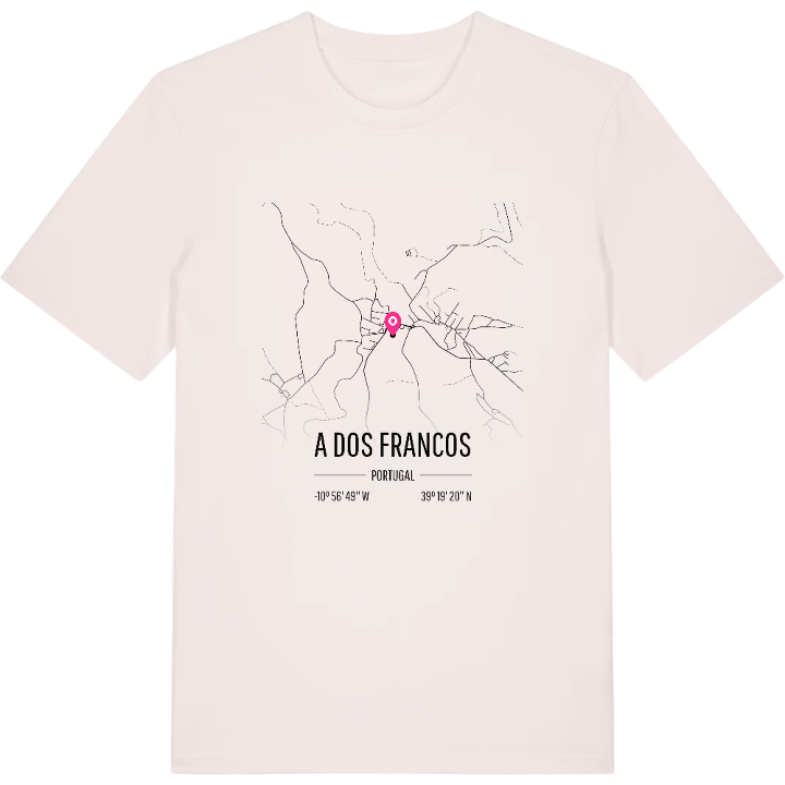 A dos Francos karta t-shirt – t-shirt från PinShirt