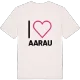 Jag älskar Aarau t-shirt stort tryck