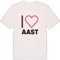 Jag älskar Aast t-shirt stort tryck
