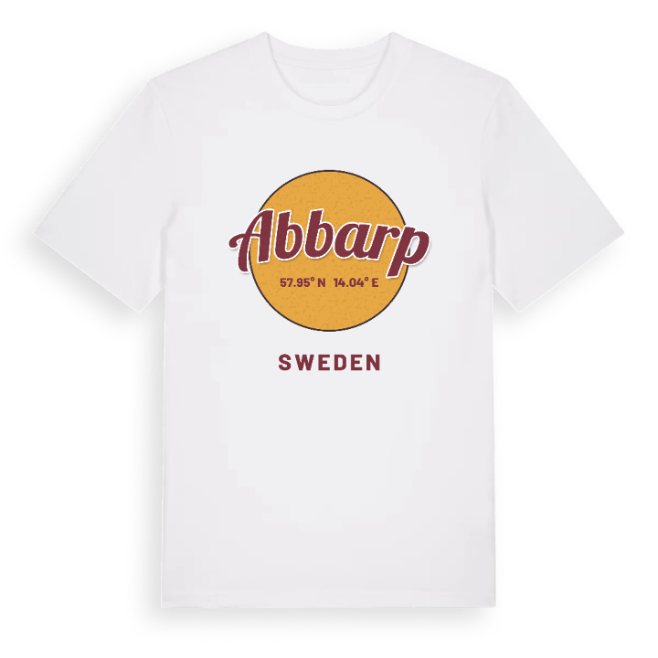 Abbarp cirkel t-shirt – t-shirt från PinShirt