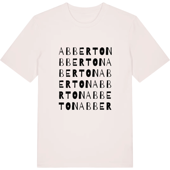 Abberton ordlek t-shirt – t-shirt från PinShirt