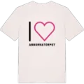 Jag älskar Abborratorpet t-shirt stort tryck