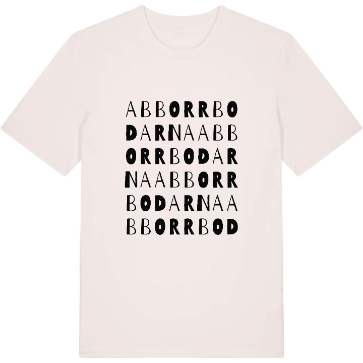 Abborrbodarna ordlek t-shirt – t-shirt från PinShirt