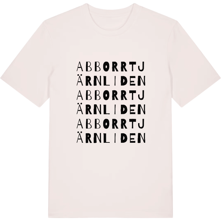 Abborrtjärnliden ordlek t-shirt – t-shirt från PinShirt