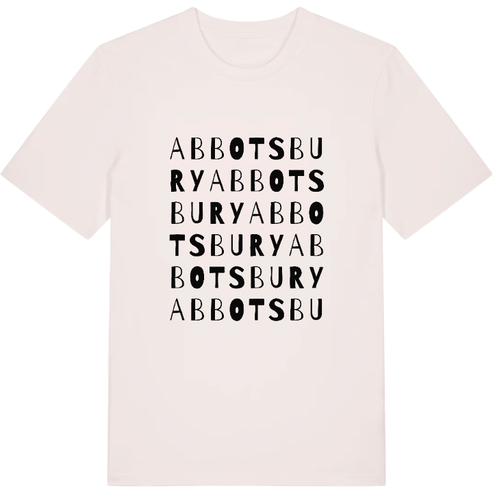 Abbotsbury ordlek t-shirt – t-shirt från PinShirt