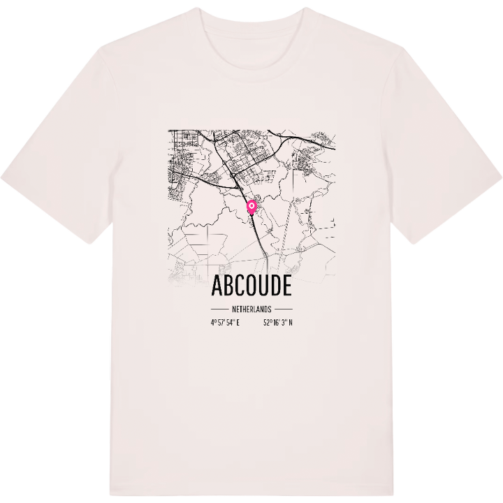 Abcoude karta t-shirt – t-shirt från PinShirt