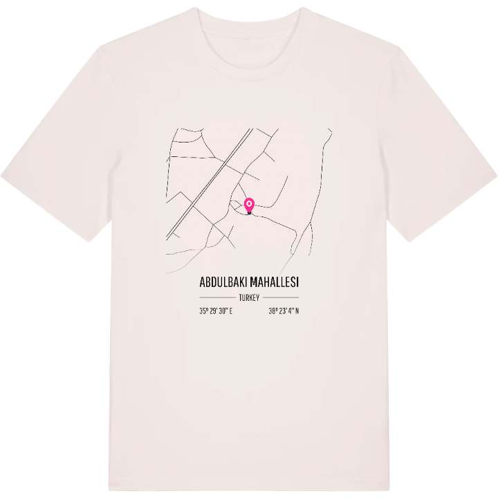 Abdulbaki Mahallesi karta t-shirt – t-shirt från PinShirt