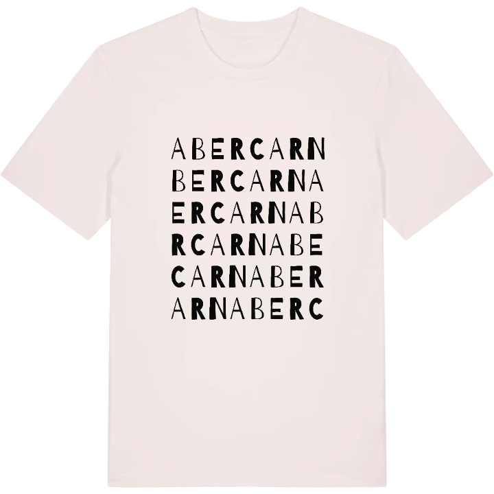 Abercarn ordlek t-shirt – t-shirt från PinShirt