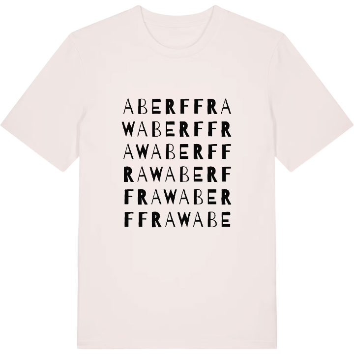 Aberffraw ordlek t-shirt – t-shirt från PinShirt