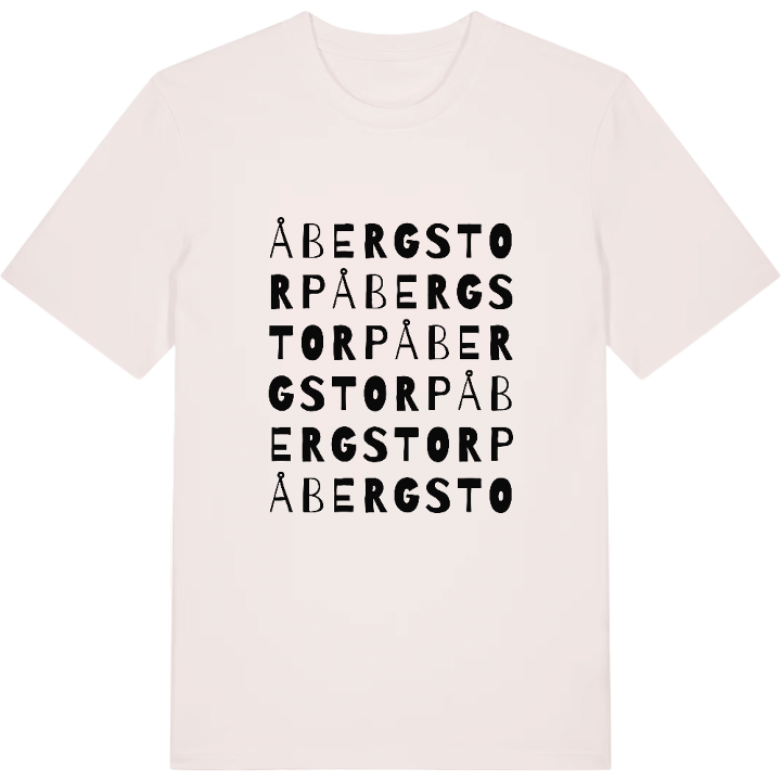 Åbergstorp ordlek t-shirt – t-shirt från PinShirt