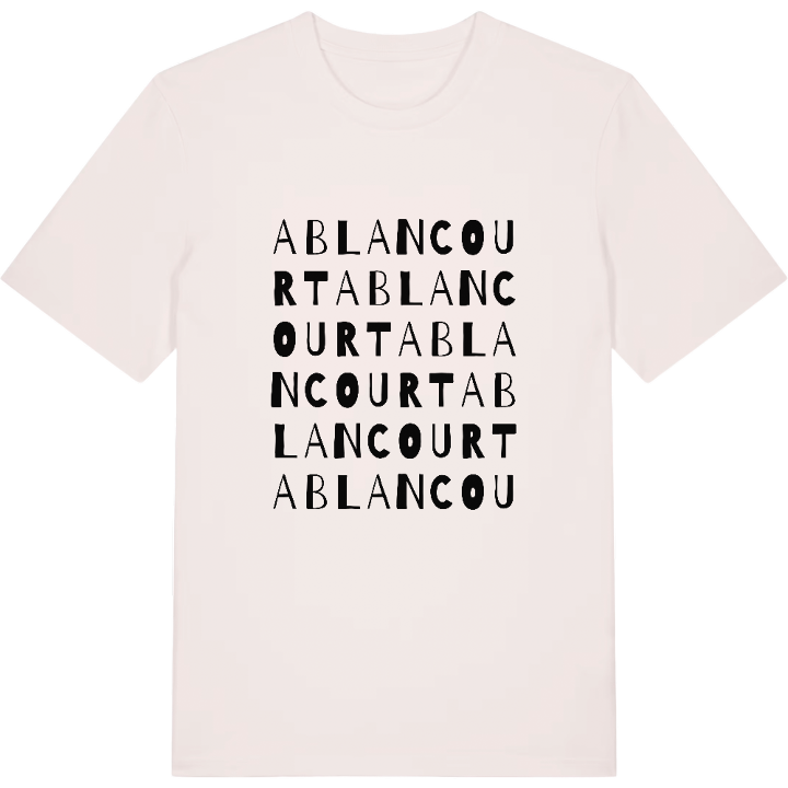 Ablancourt ordlek t-shirt – t-shirt från PinShirt