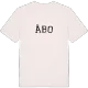 Åbo böjd t-shirt