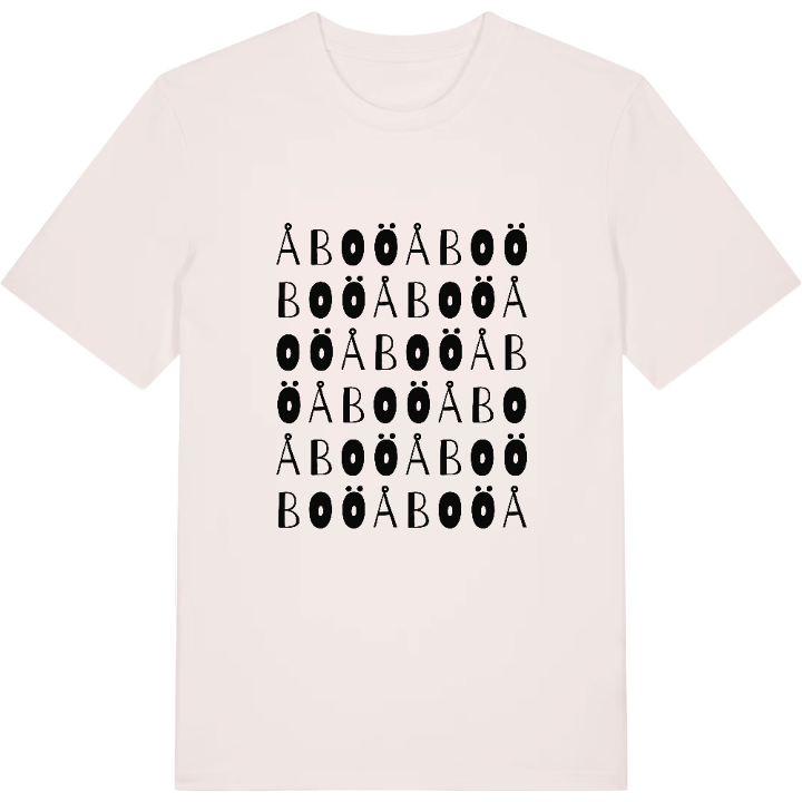 Åboö ordlek t-shirt – t-shirt från PinShirt