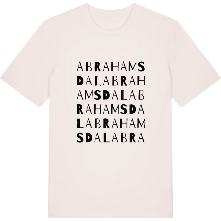 Abrahamsdal ordlek t-shirt – t-shirt från PinShirt