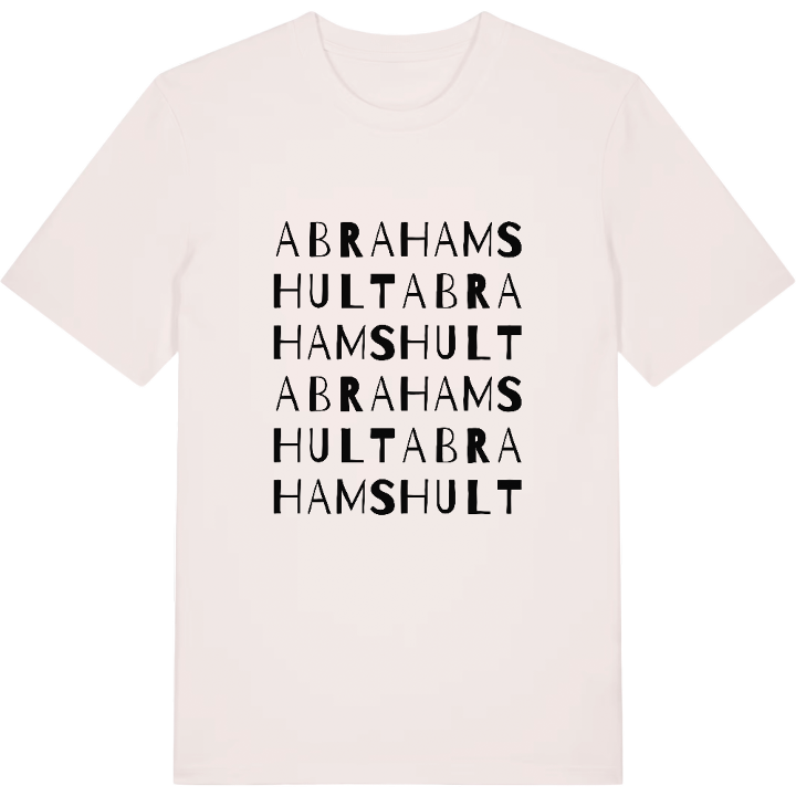 Abrahamshult ordlek t-shirt – t-shirt från PinShirt