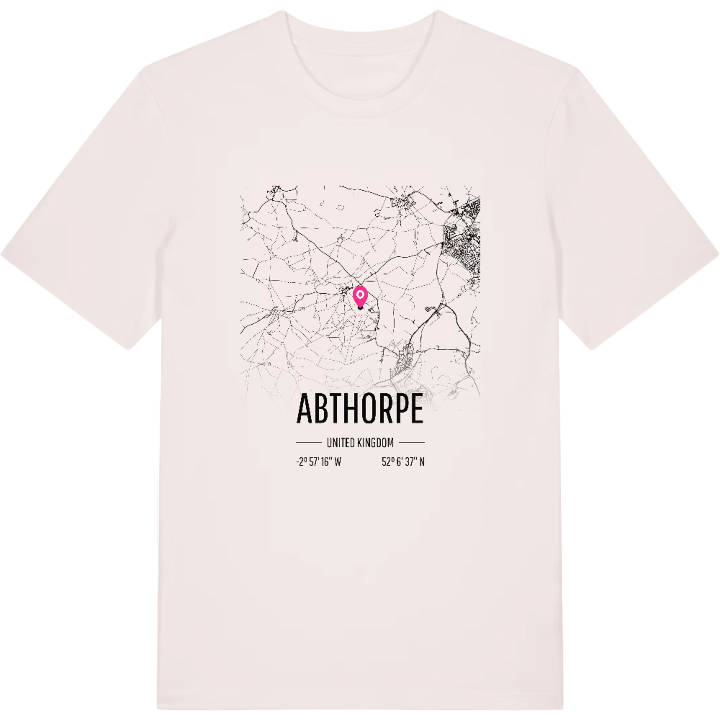 Abthorpe karta t-shirt – t-shirt från PinShirt