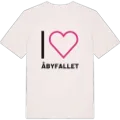 Jag älskar Åbyfallet t-shirt stort tryck