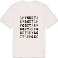 Åbygget ordlek t-shirt