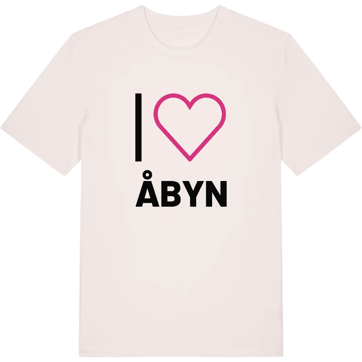 Jag älskar Åbyn t-shirt stort tryck – t-shirt från PinShirt